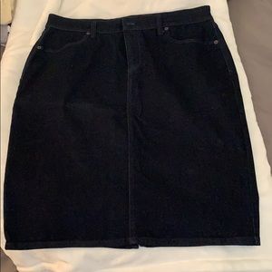 NWT Blue Denim Skirt- Banana Republic